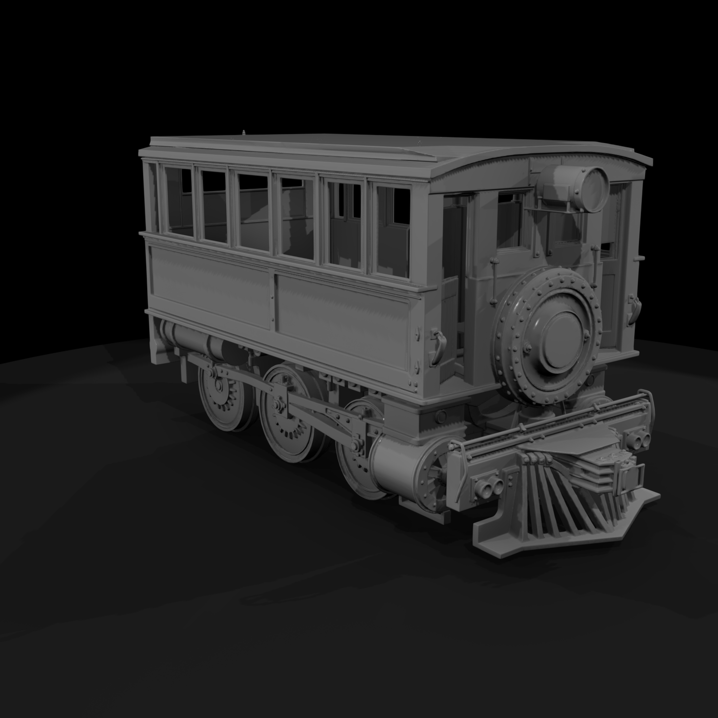Vintage Steam Locomotive