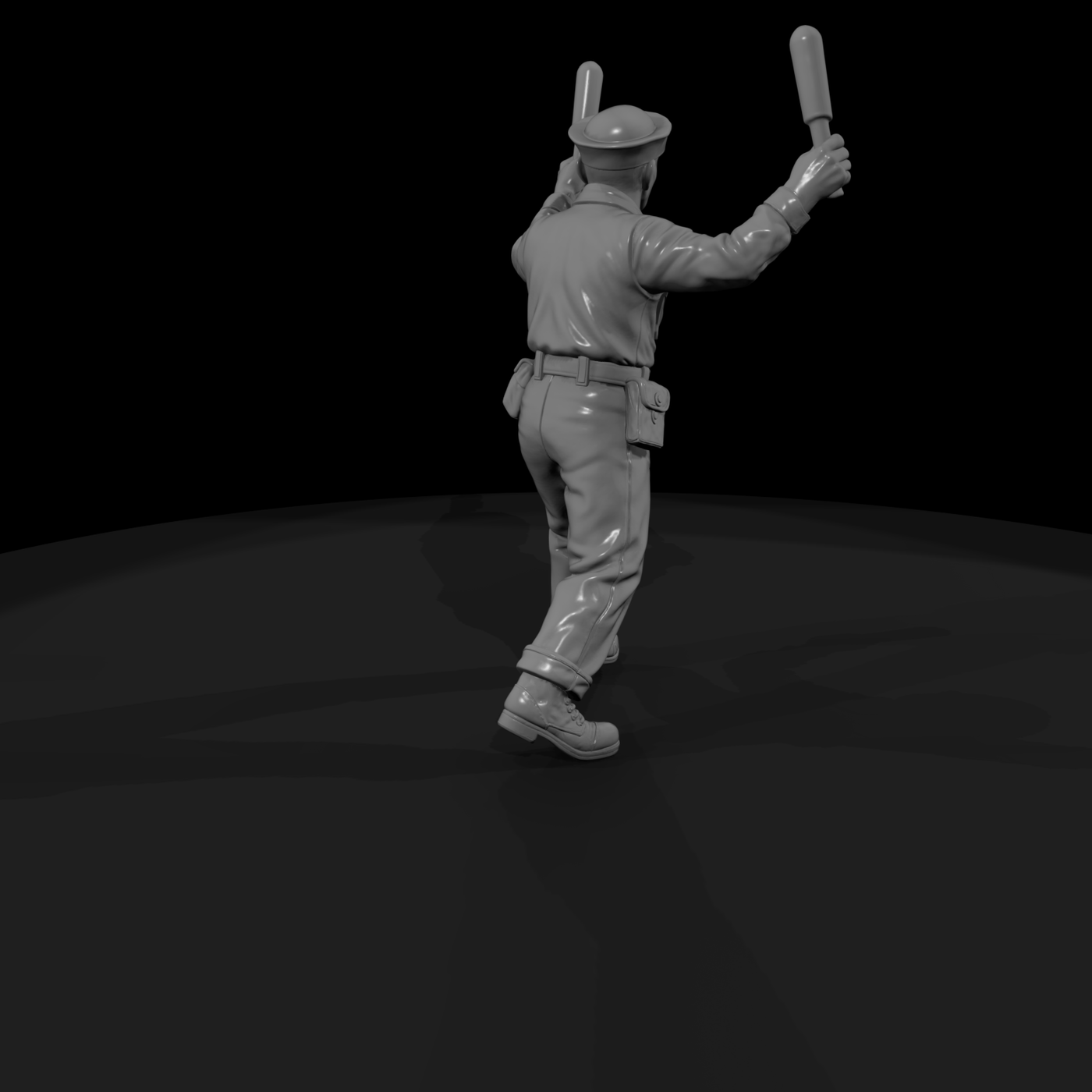 WWII Navy Flight-Deck Handler