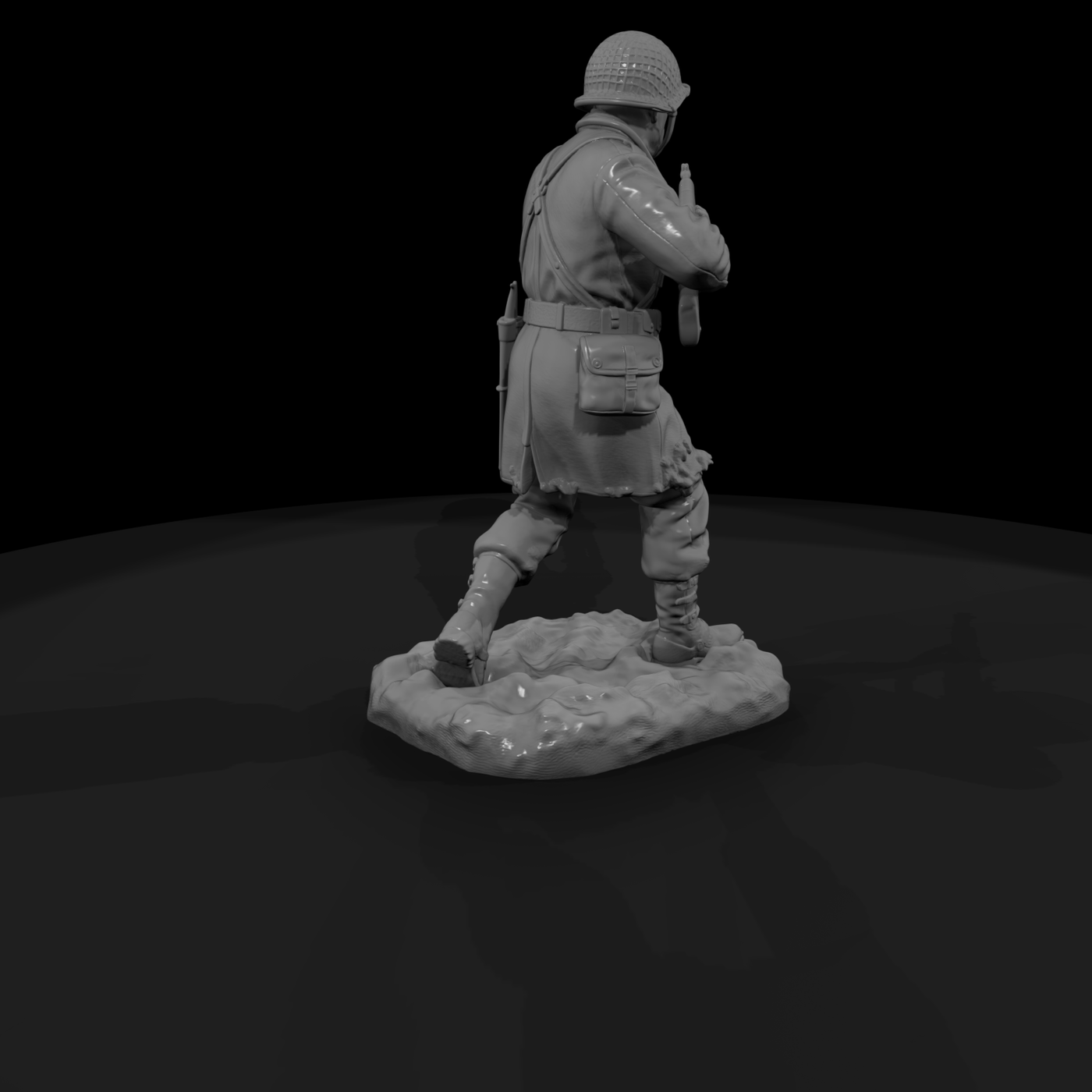 Ww2H 018 United States Army Rifleman Winter