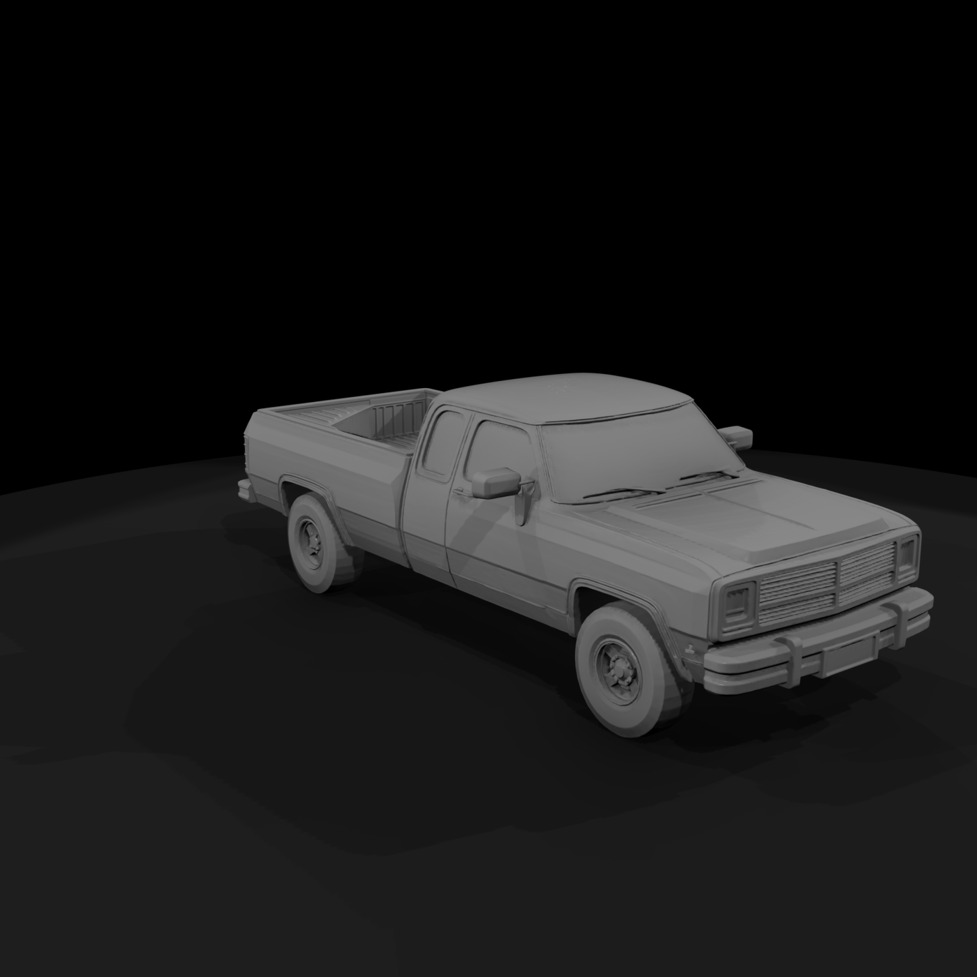 Classic Dodge Ram pickup truck