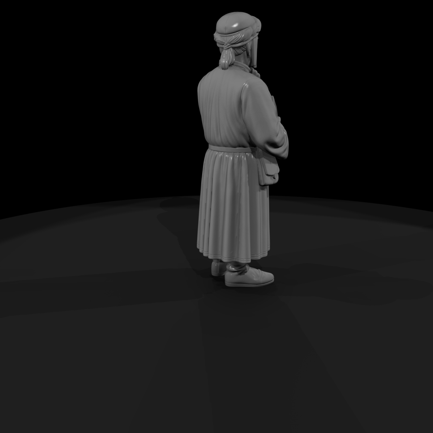 Hist 0138 Historical Dante Alighieri Miniature Fig