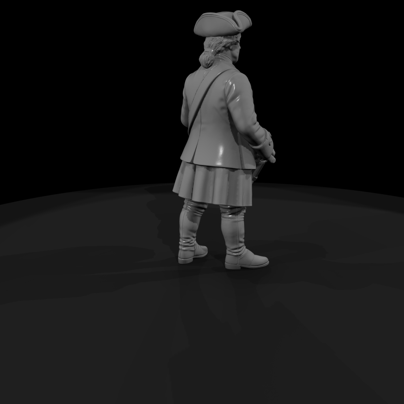Hist 0241 Revolutionary Drummer Miniature Figure