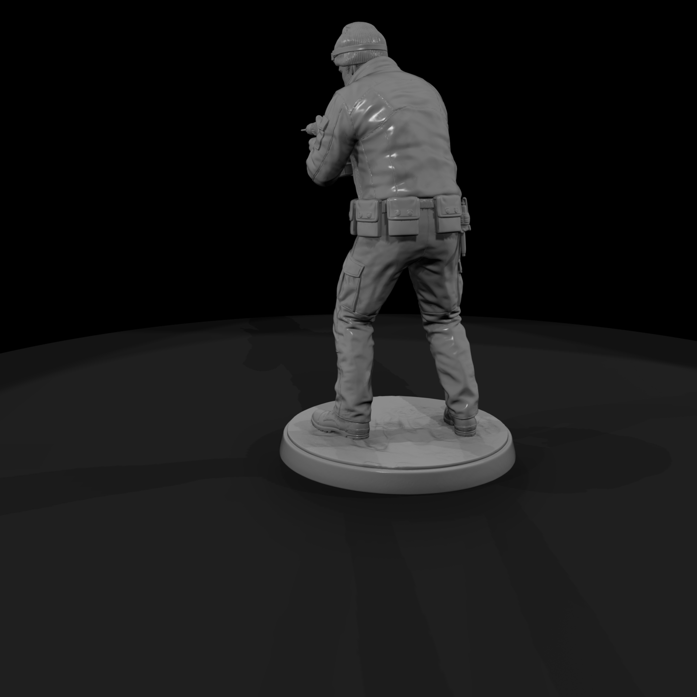 Safecracker Burglar with Drill