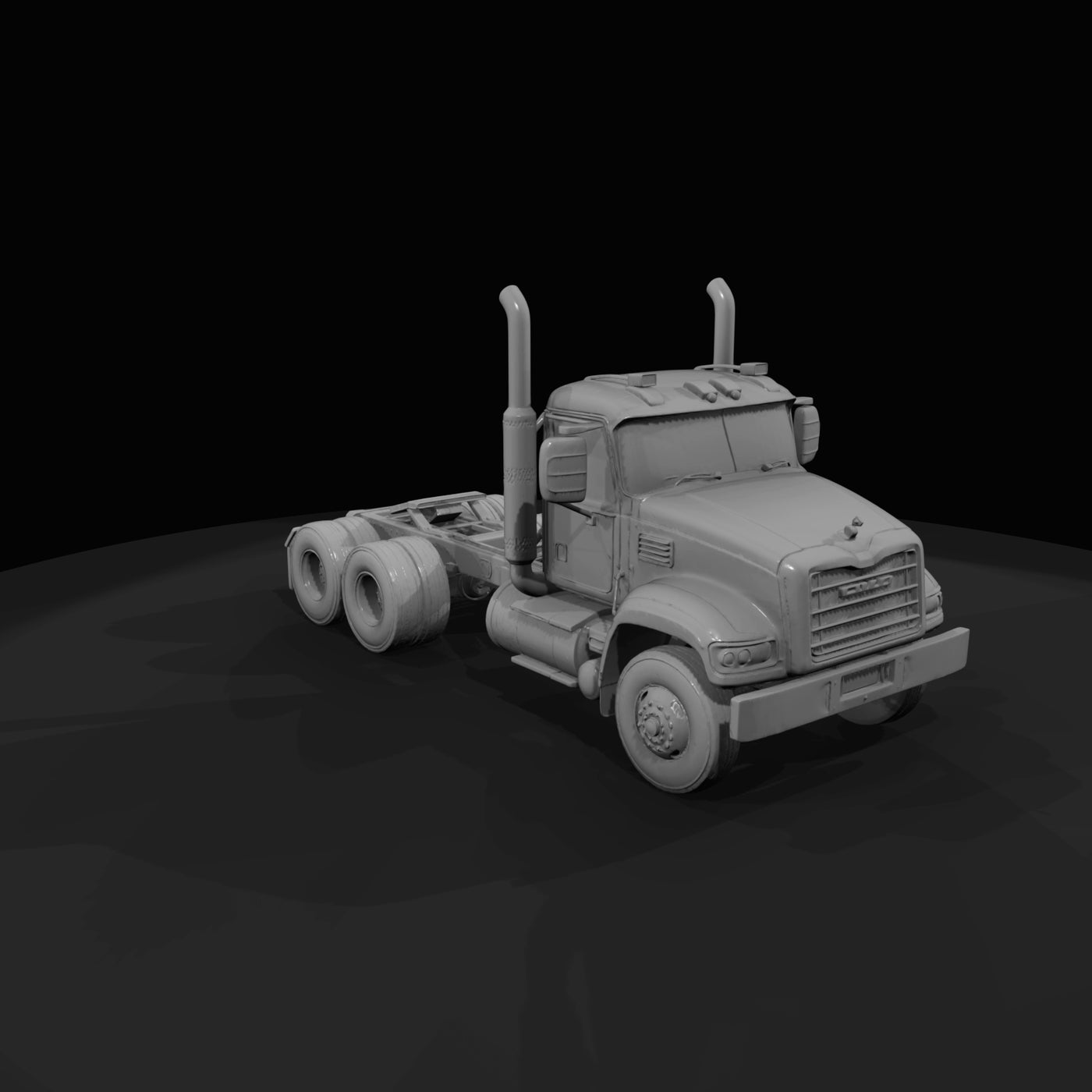 mack-trident-axleforward-daycab-chassis-truck-2008