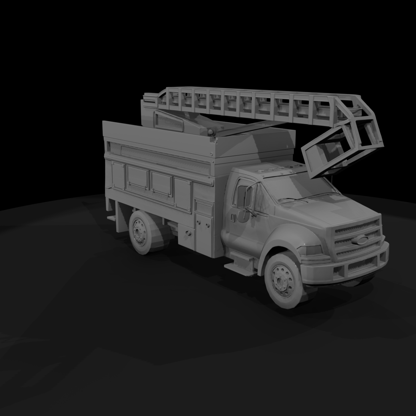 Utility Aerial Truck