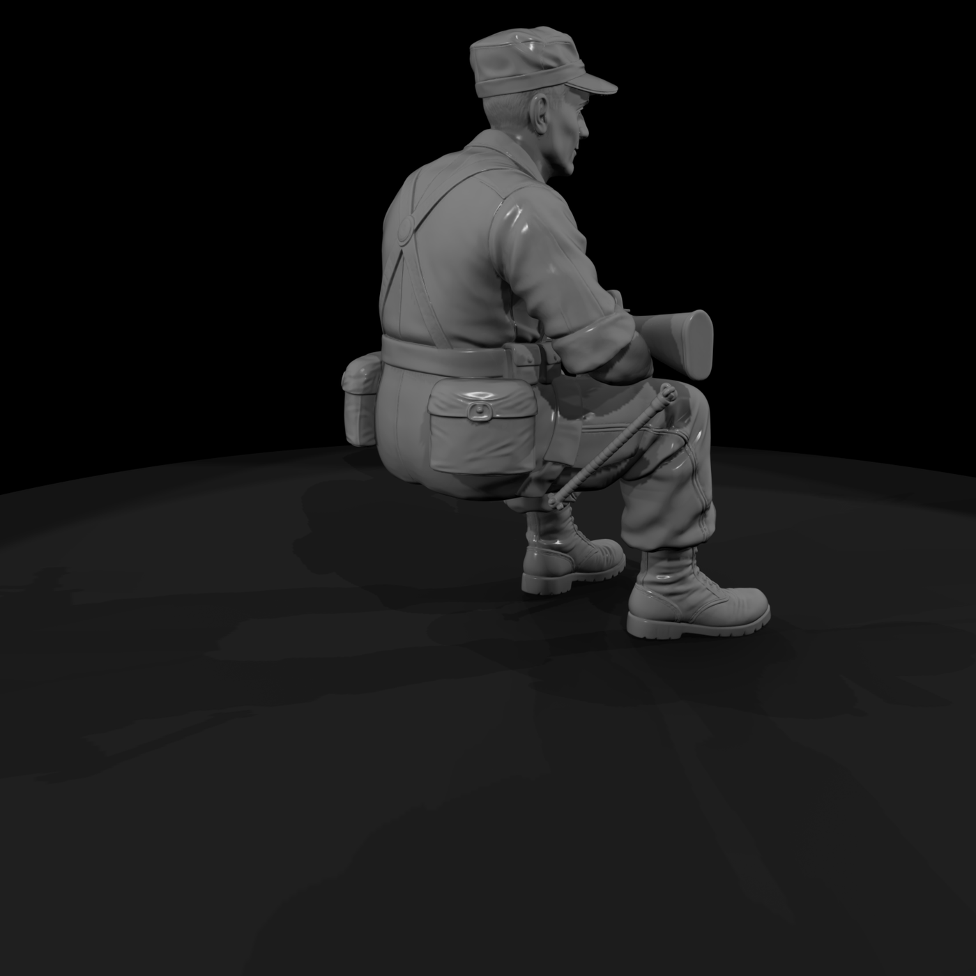 Vn Army 020 Vietnam U S Army Scout Figure
