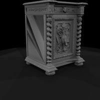 ornate-carved-hunting-cabinet — thumbnail 6