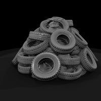 scrap-tire-pile-diorama-scenery-prop-159187 — thumbnail 4