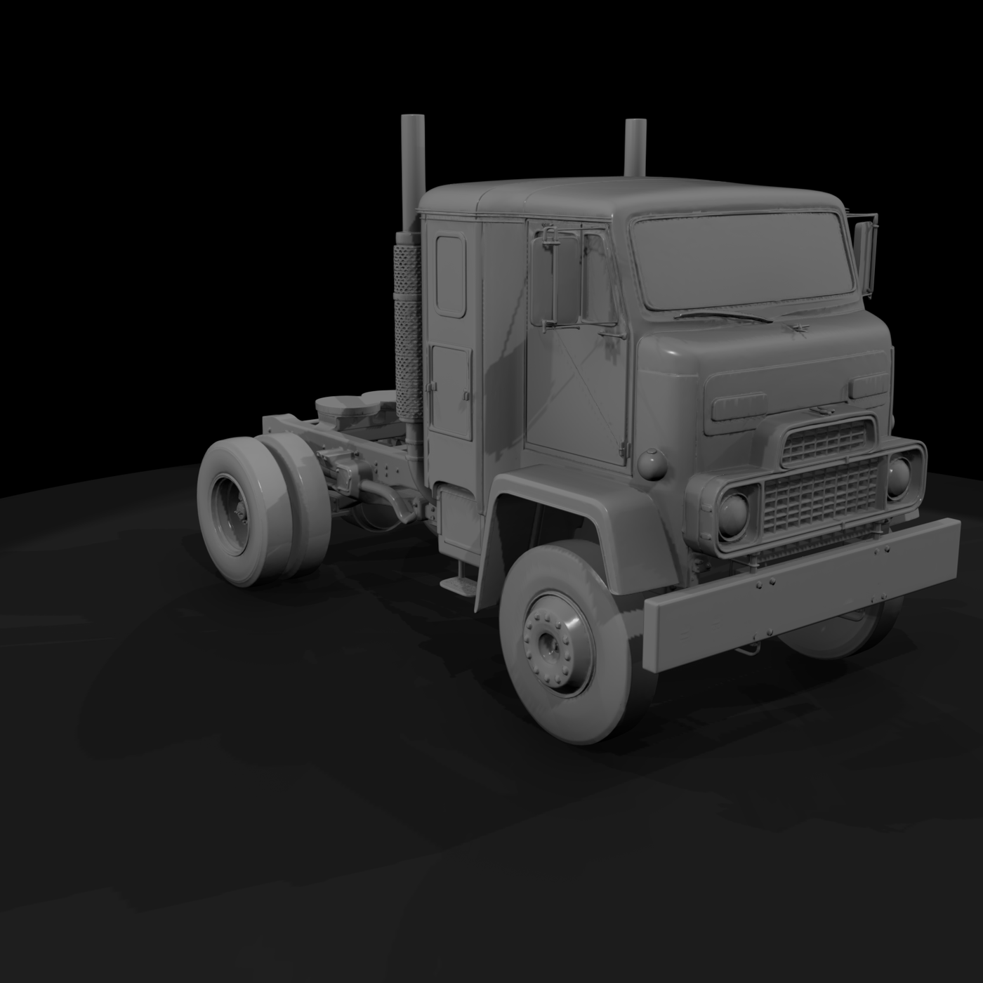 Vintage Cab Over Truck