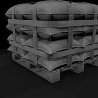 strapped-bulk-sacks-on-pallet-ho-scale-058808 — thumbnail 4