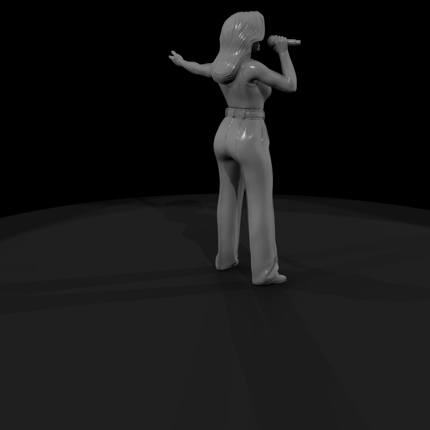 0189 Musician Pop Singer Mic