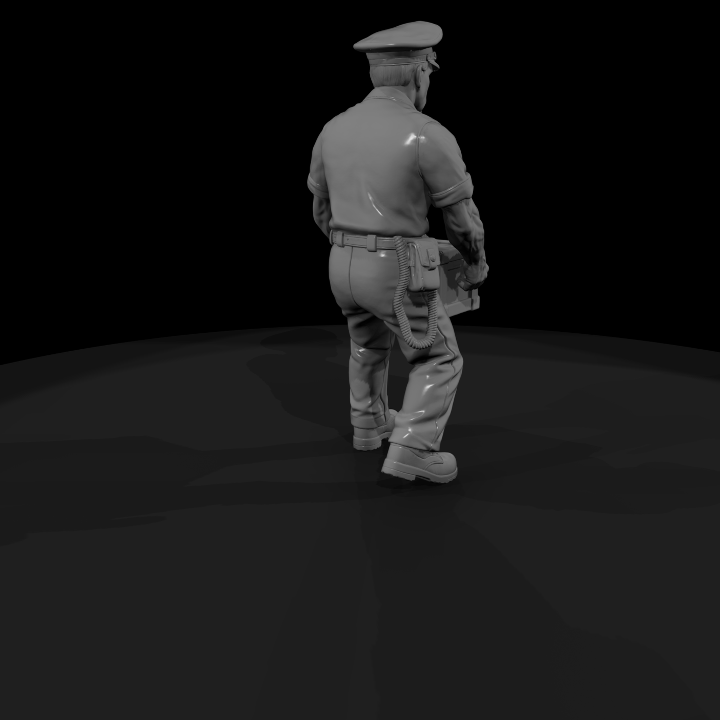 Mod Navy 029 Modern U S Navy Deck Sailor Figure