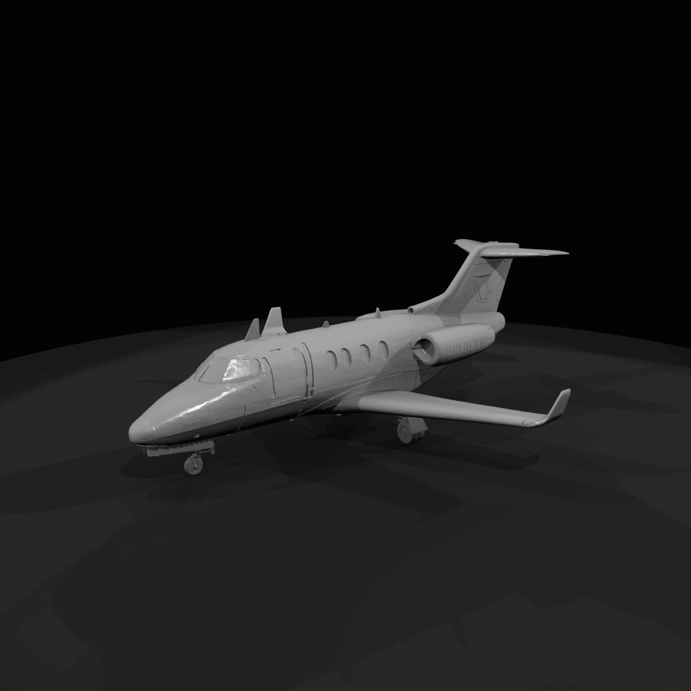 hawker-400xpr-3d-model