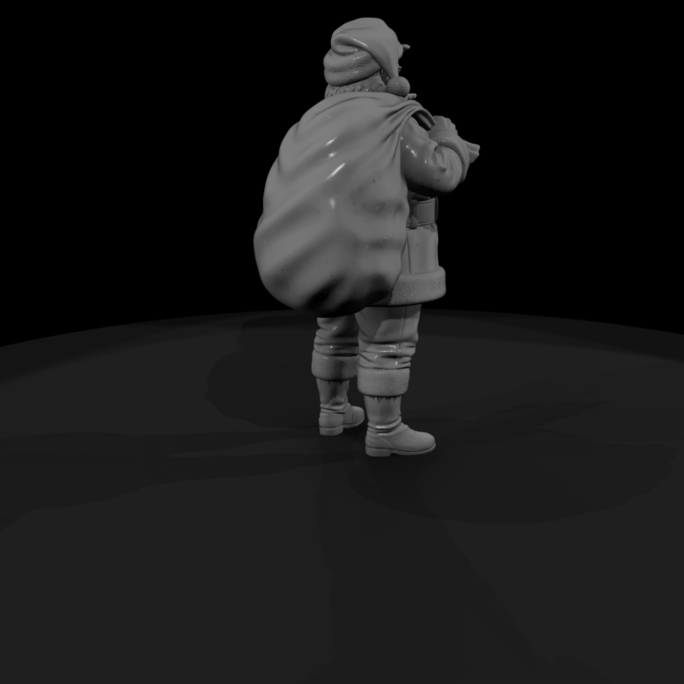 Santa Claus with Toy Sack