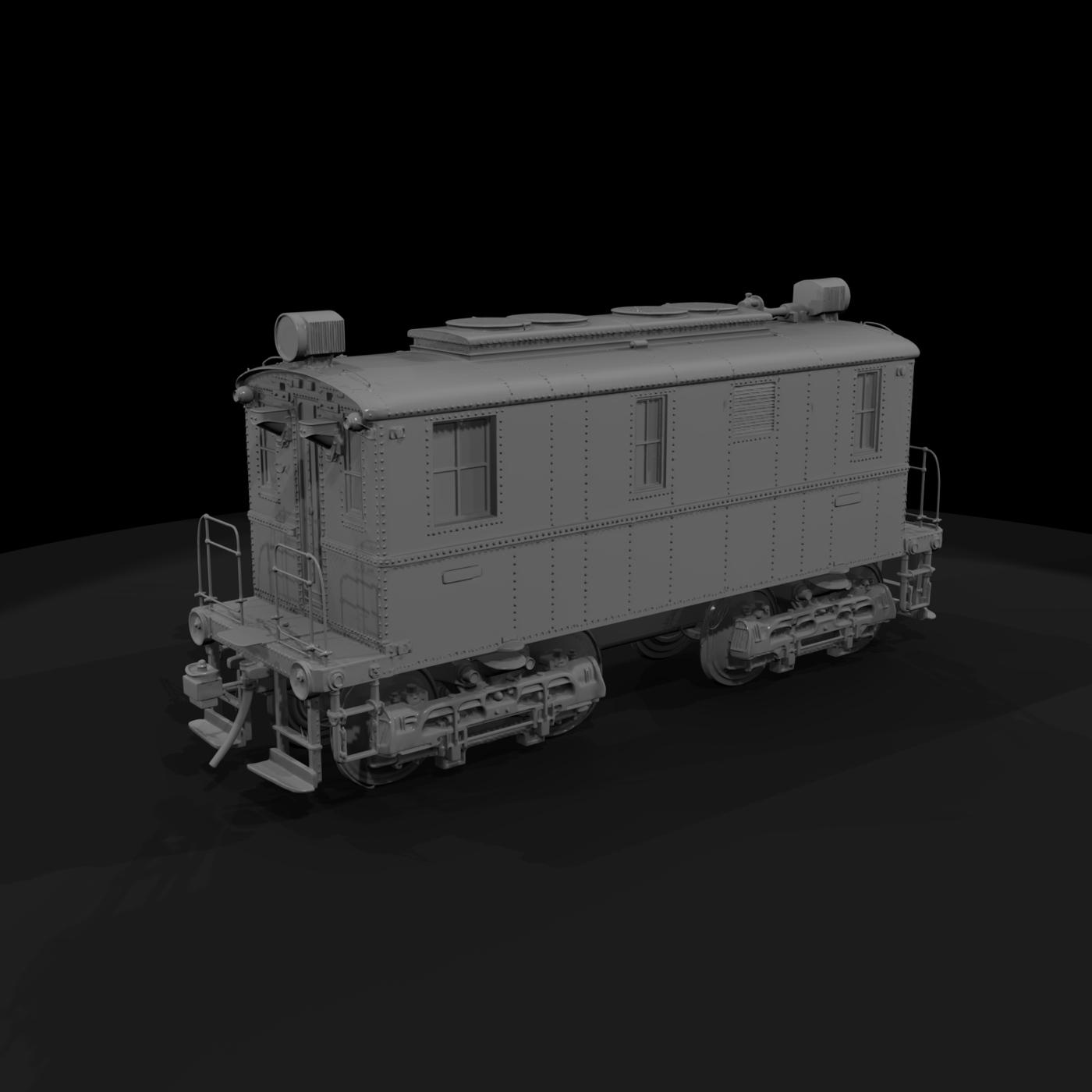 Prototype Switcher Locomotive