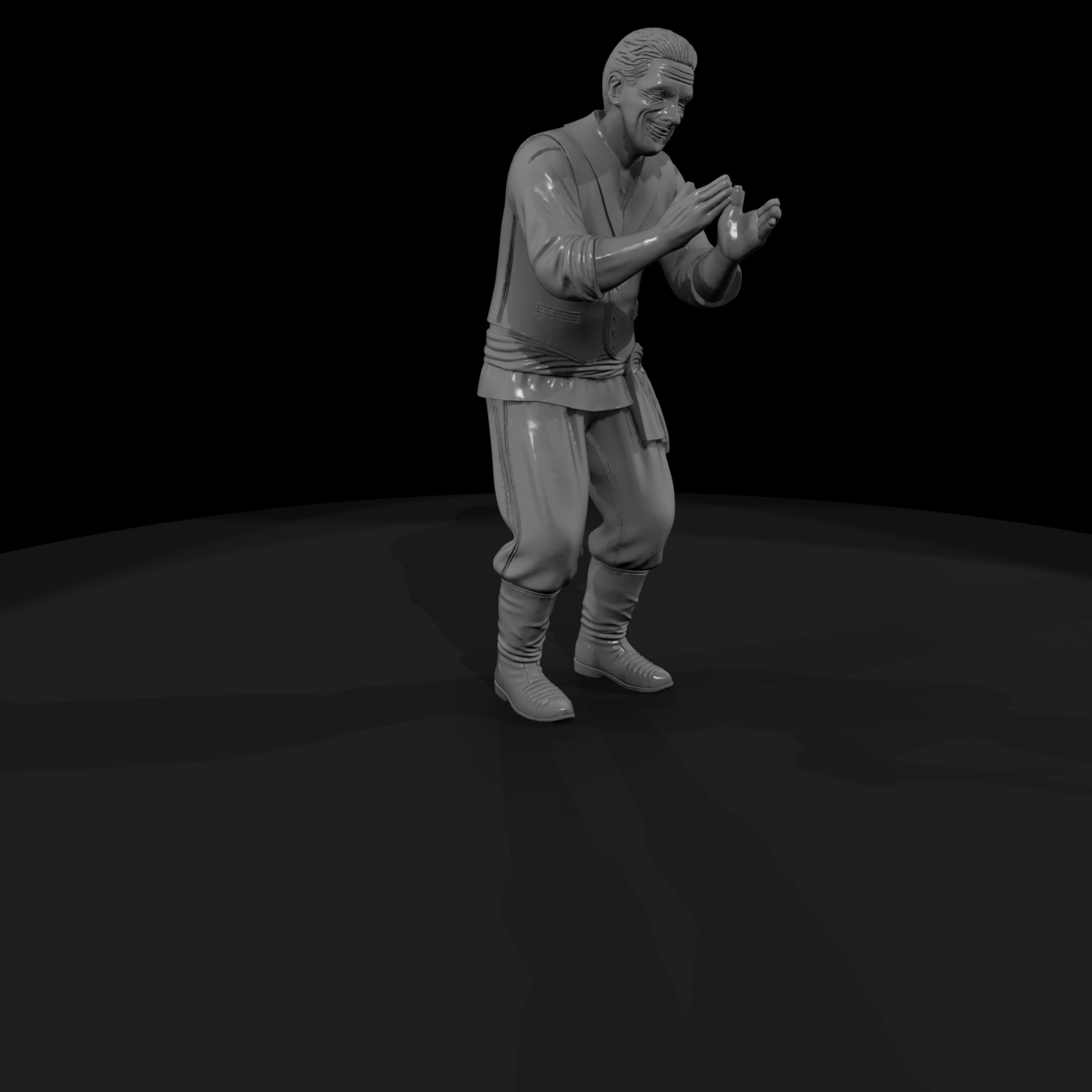 Clapping Villager