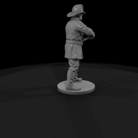 1880s Fireman with Hydrant Wrench — thumbnail 4