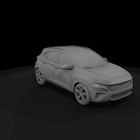 clay-render-compact-crossover-suv-3d-model-xhurkm1 — thumbnail 3