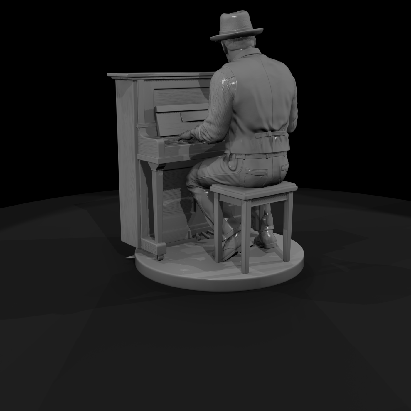 Bnd 121 Blues Band Piano