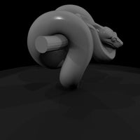 coiled-snake-on-perch-diorama-miniature-633250 — thumbnail 4