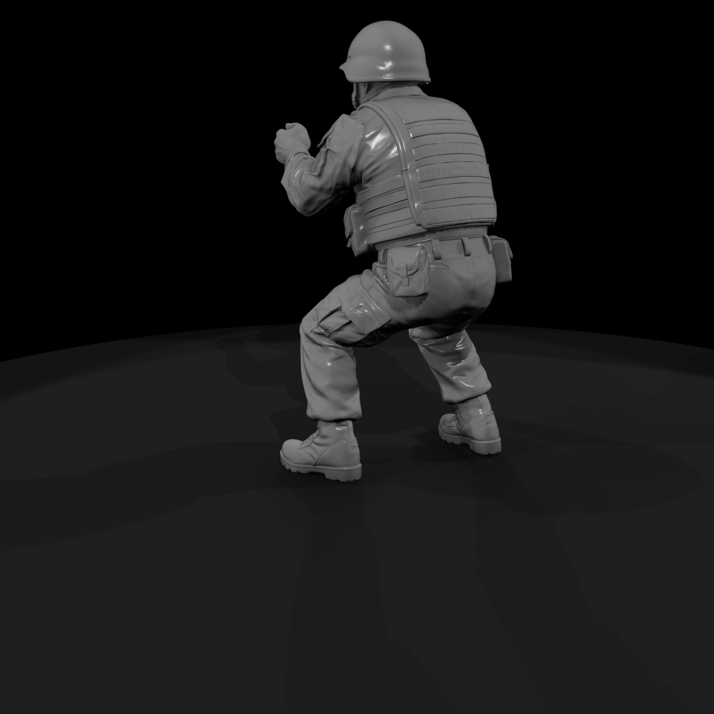 Mod Navy 033 Modern U S Navy Anti Aircraft Gunner