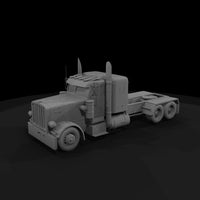 peterbilt-359exhd-flattop-1987-3d-printable-model-127121 — thumbnail 3