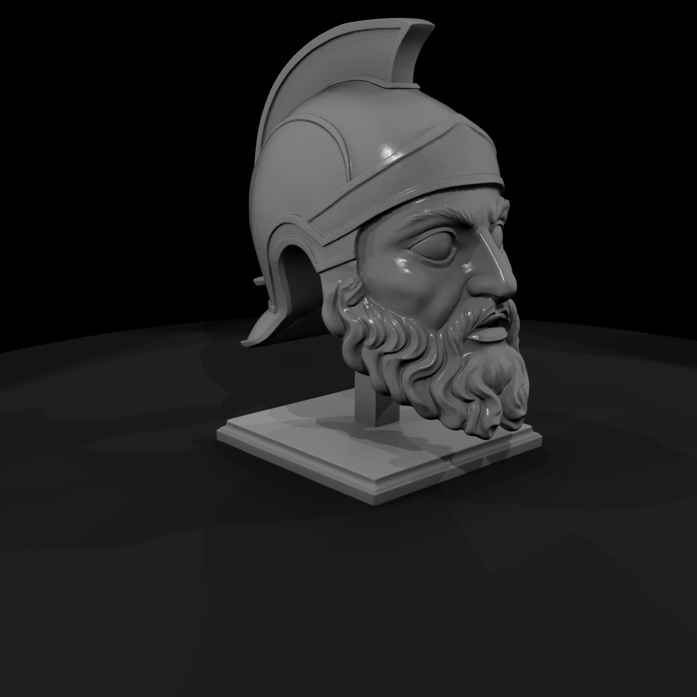 Classical Greek Hoplite Bust