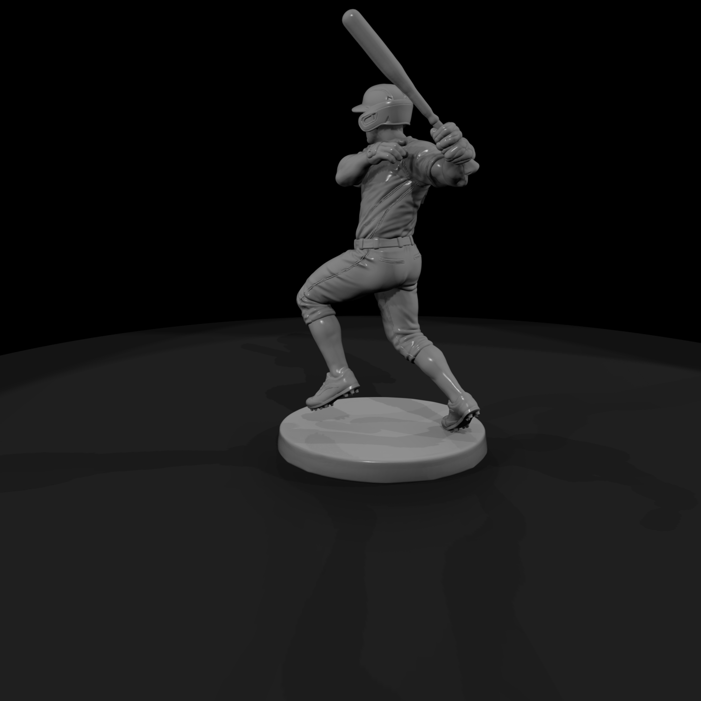 Poparc 0282 Baseball Power Slugger Alternate Pose