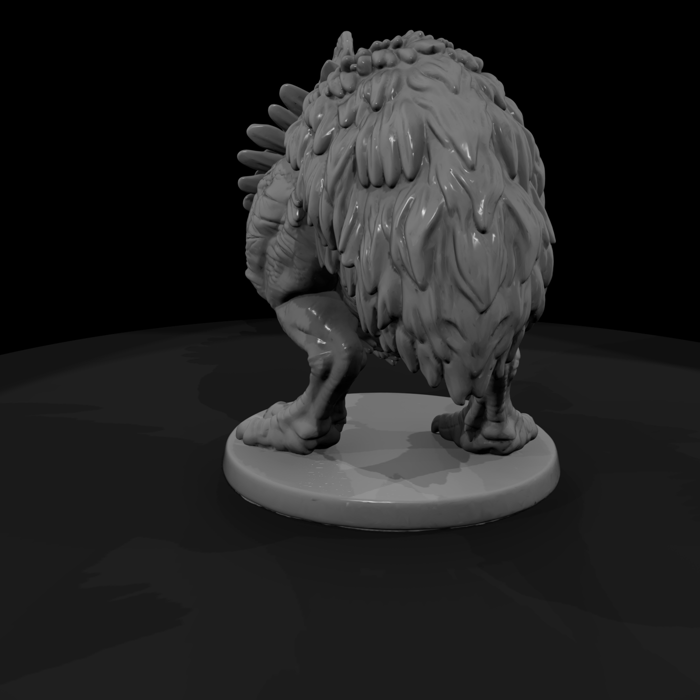Creature Spine Ruff Cassowary Beast