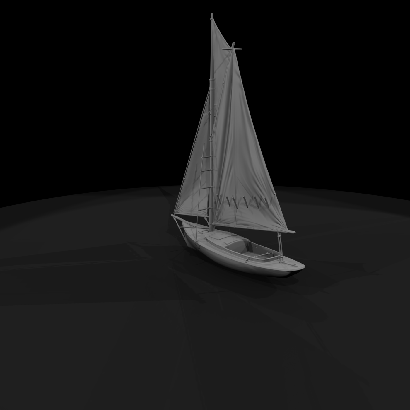 20260612 Small White Sailboat 5Abd34142A