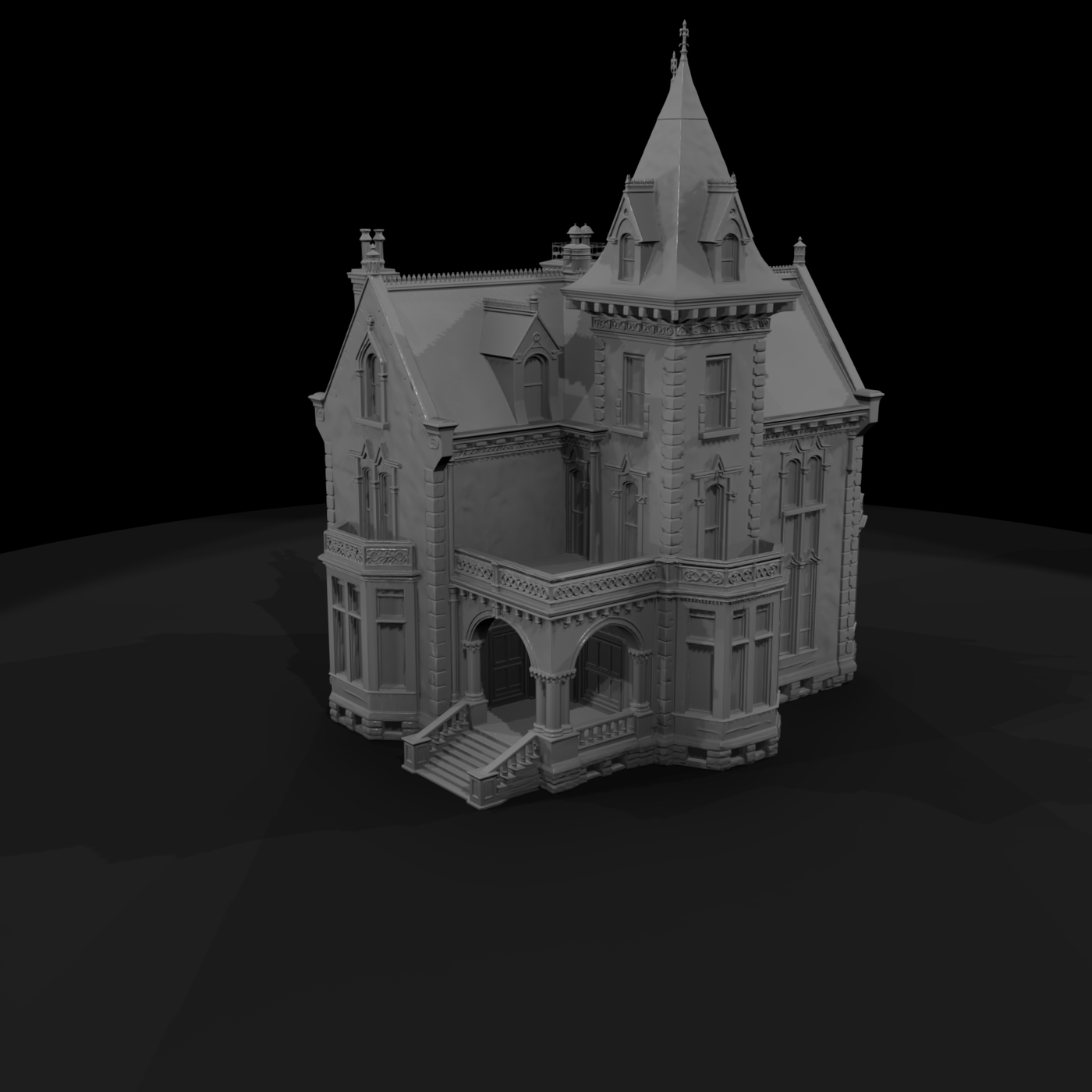 Victorian Gothic Mansion