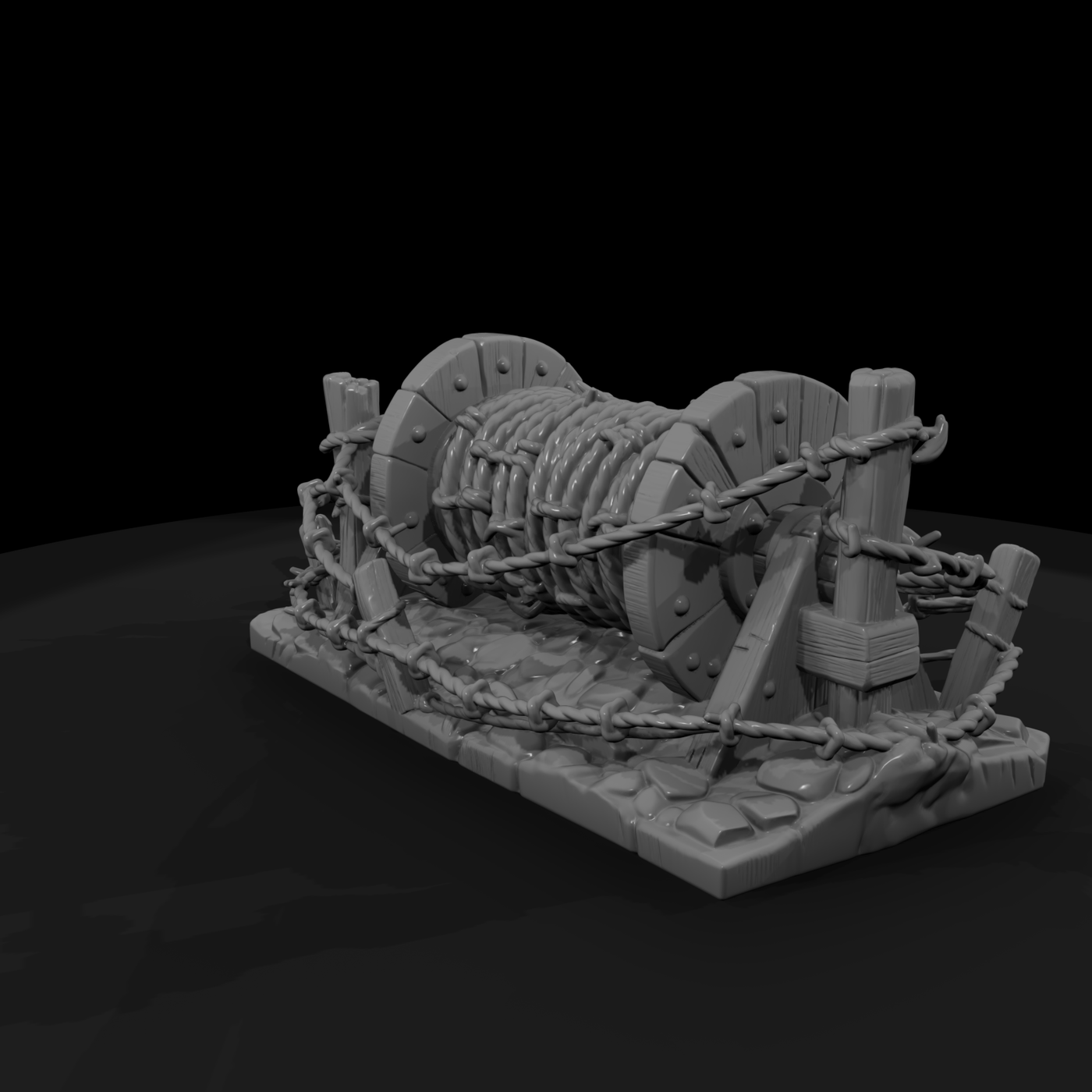 Wire Entanglement Spool