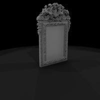 ornate-baroque-cherub-picture-frame-3d-model-fwe5d — thumbnail 3