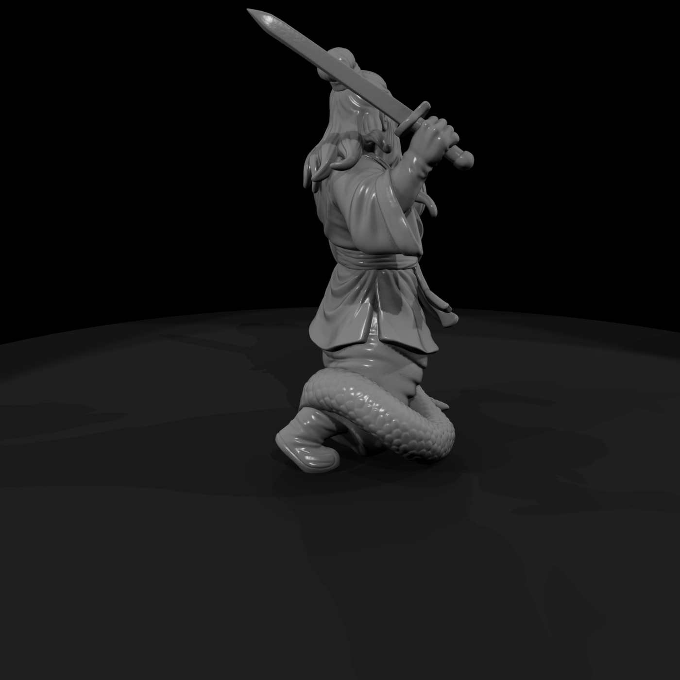 Myth 0451 Mythology Fuxi Miniature Figure