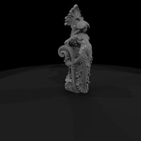 art_nouveau_female_caryatid_3d_sculpture_xwbalg11 — thumbnail 3