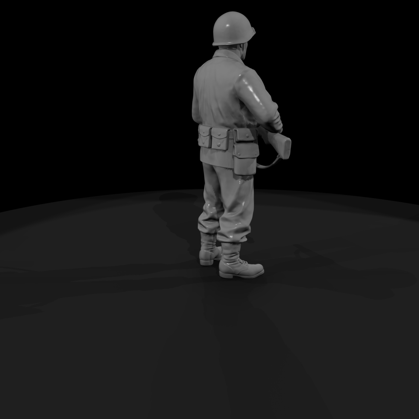 Ww2 Army 036 Wwii U S Army Scout Figure