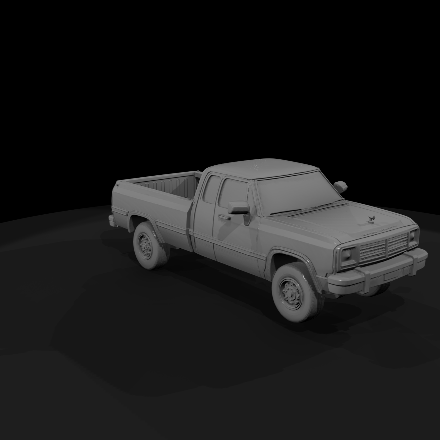Classic Dodge Ram pickup