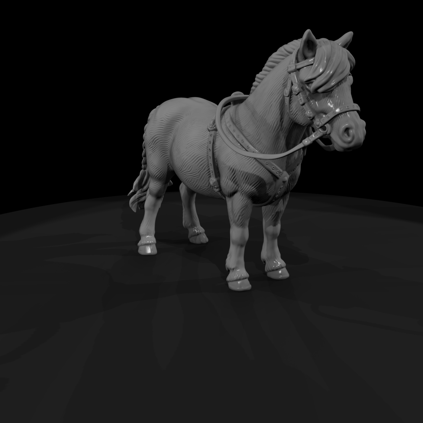 Cir 132 Animal Miniature Pony