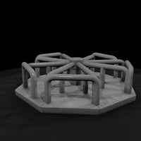 low-poly-octagonal-merry-go-round-3d-model-6etfuoz — thumbnail 4