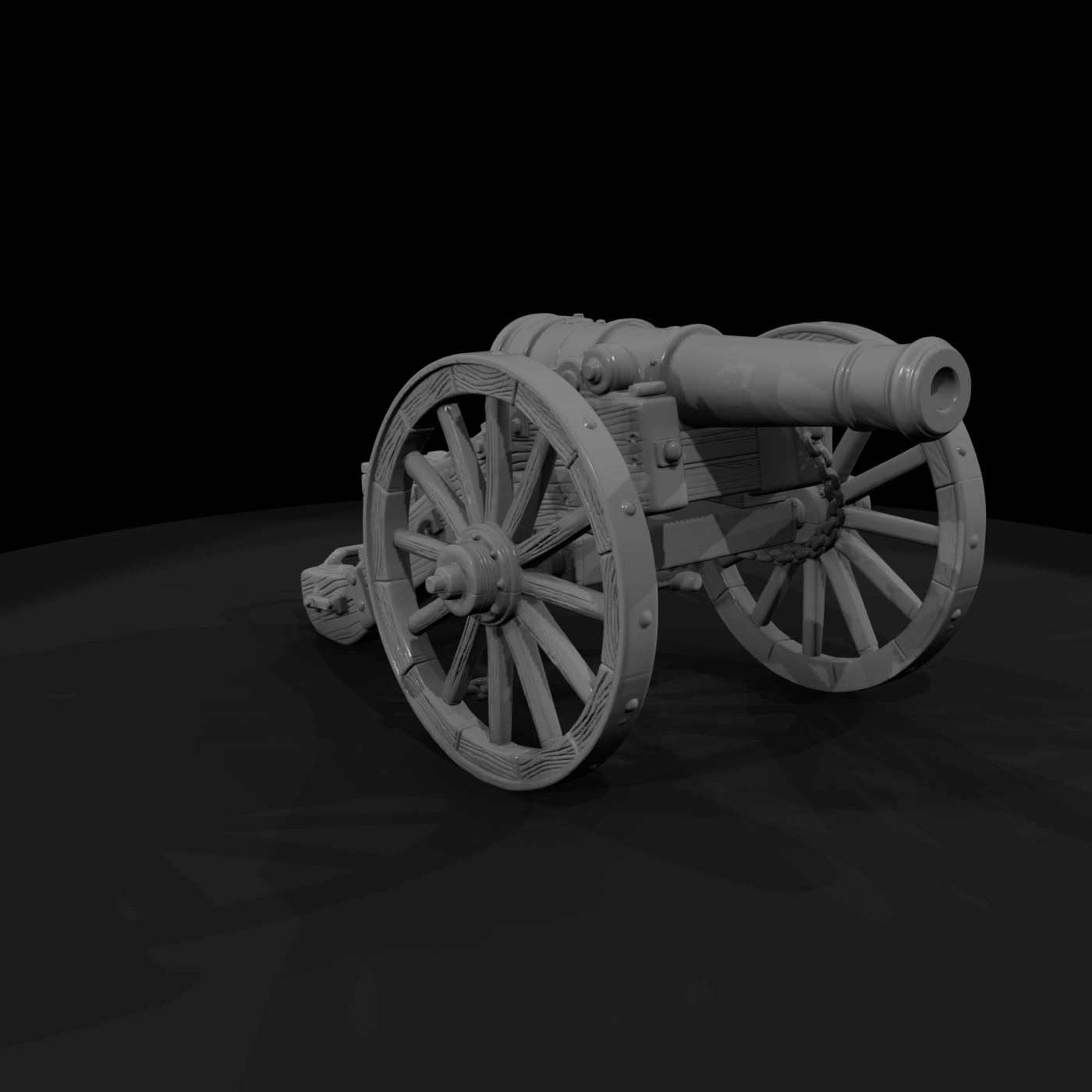 Mil 066 Wild West Fort Field Cannon
