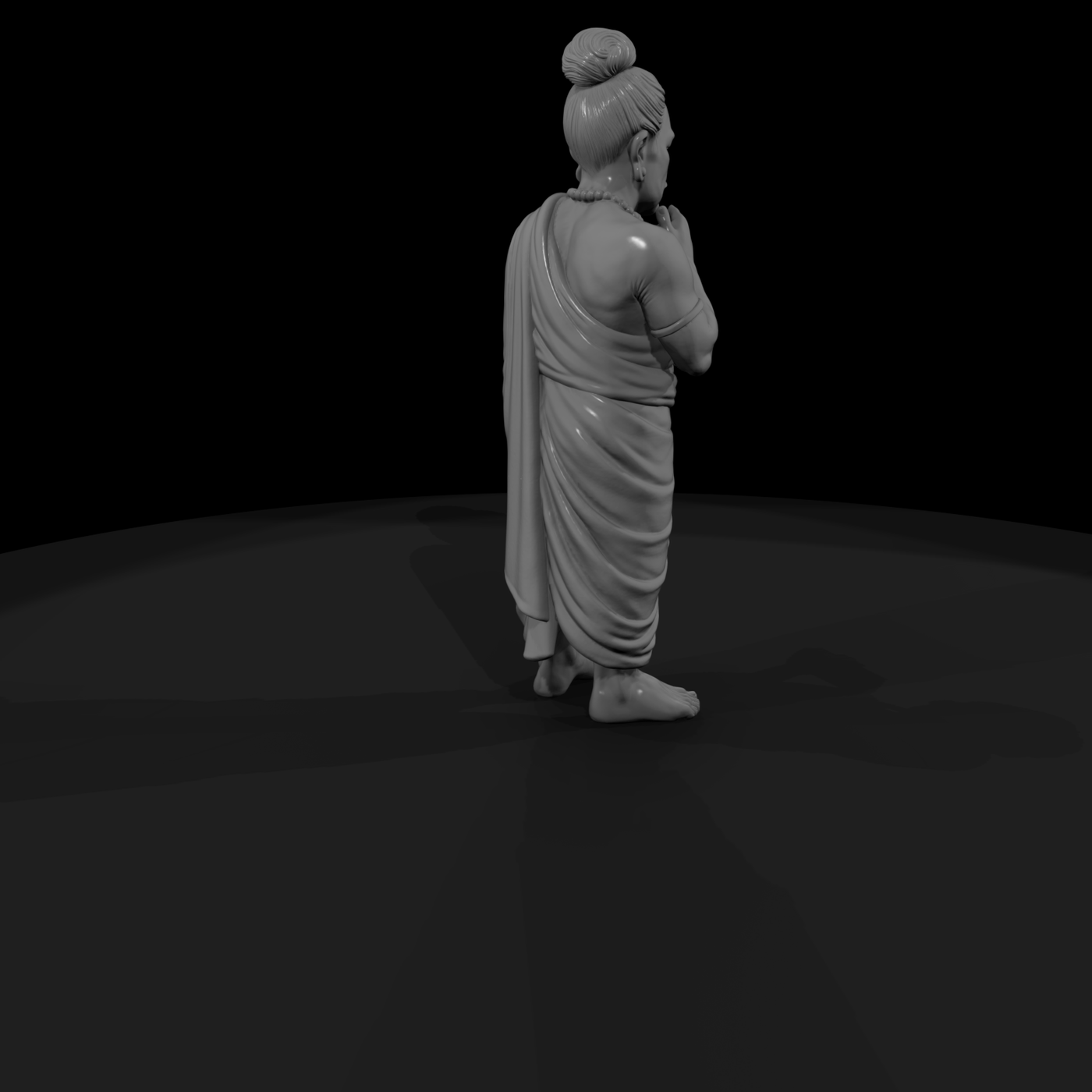 Hist 0061 Historical Kalidasa Miniature Figure