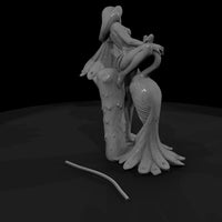 art-nouveau-female-figurine-with-peacock-fan-6a3d1f — thumbnail 3