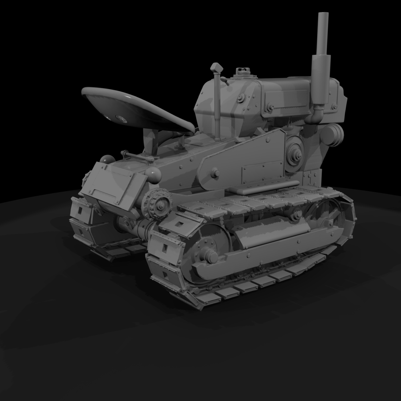 Crawler Tractor — Tracked Farm