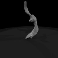 stylized-flying-hawk-sculpture-for-dioramas-615532 — thumbnail 4