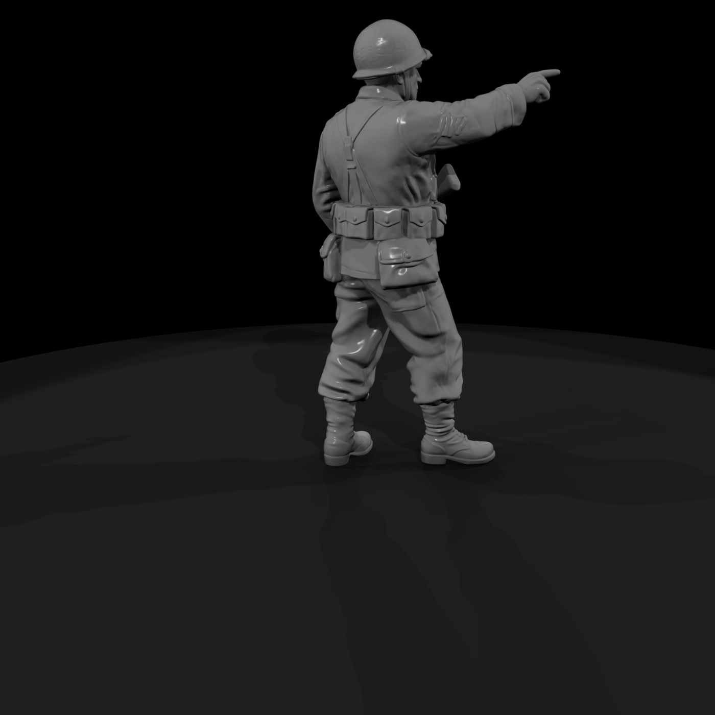 Ww2 Army 095 Wwii U S Army Sergeant Squad Leader F