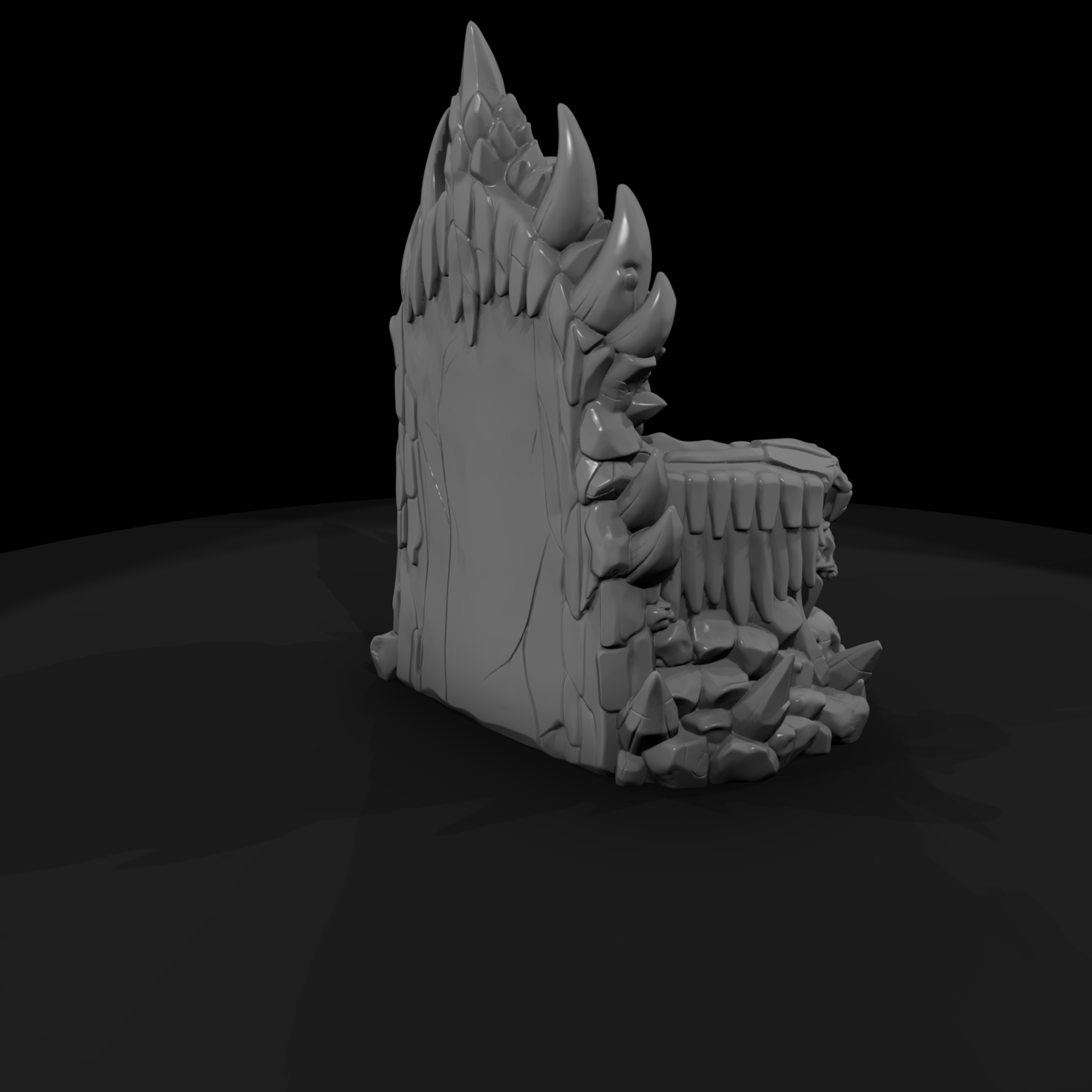 Throne of Bones and Skulls