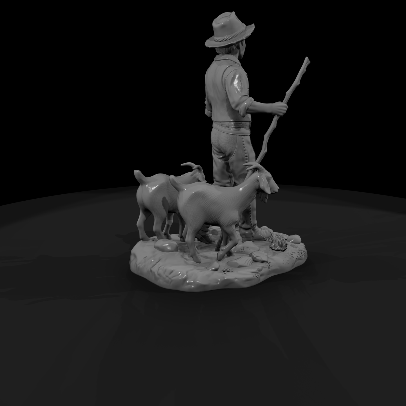 Ww 0169 Townsfolk Goat Herder Boy