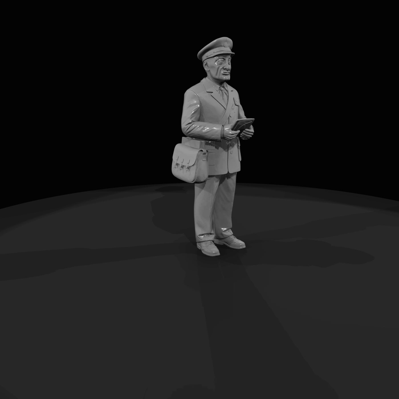 male-mail-carrier-illustration