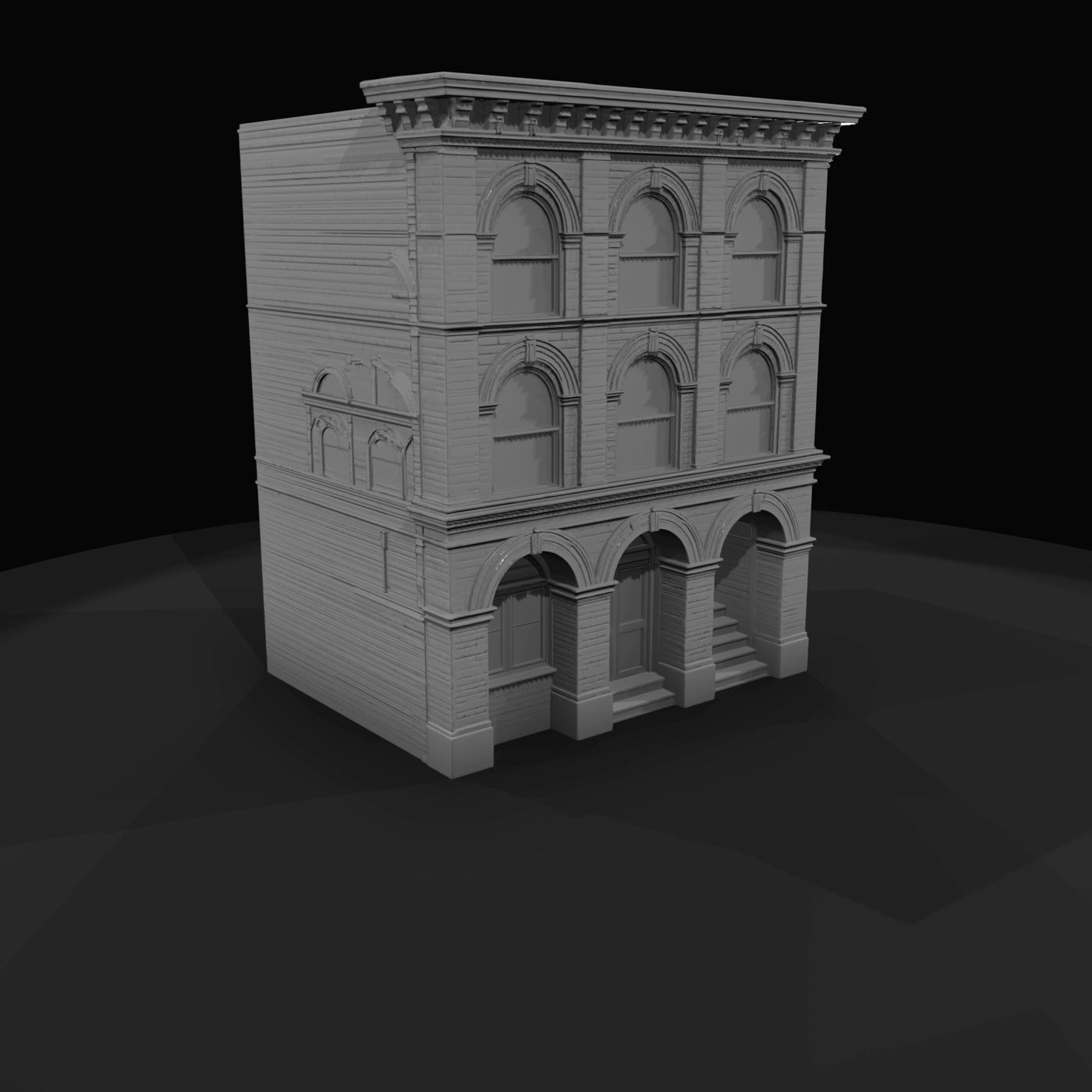 three-story-brick-building