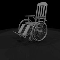 wheelchair-3d-model — thumbnail 5